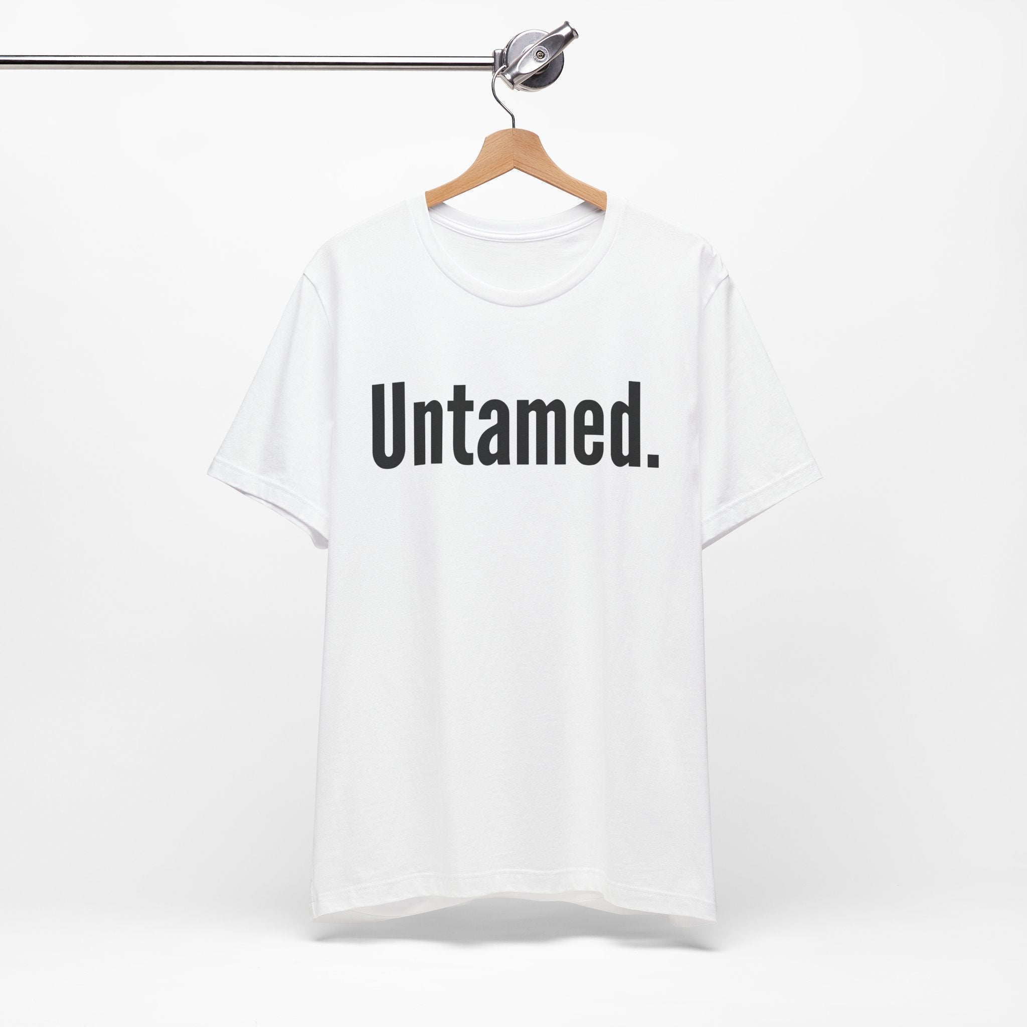 Untamed. Graphic Tee — Bold Minimalist Statement Shirt
