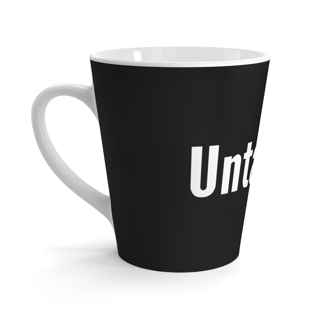 Untamed Black Latte Mug for Coffee Lovers, Gift for Her, Inspirational Drinkware, Unique Home Decor, Perfect for Birthdays