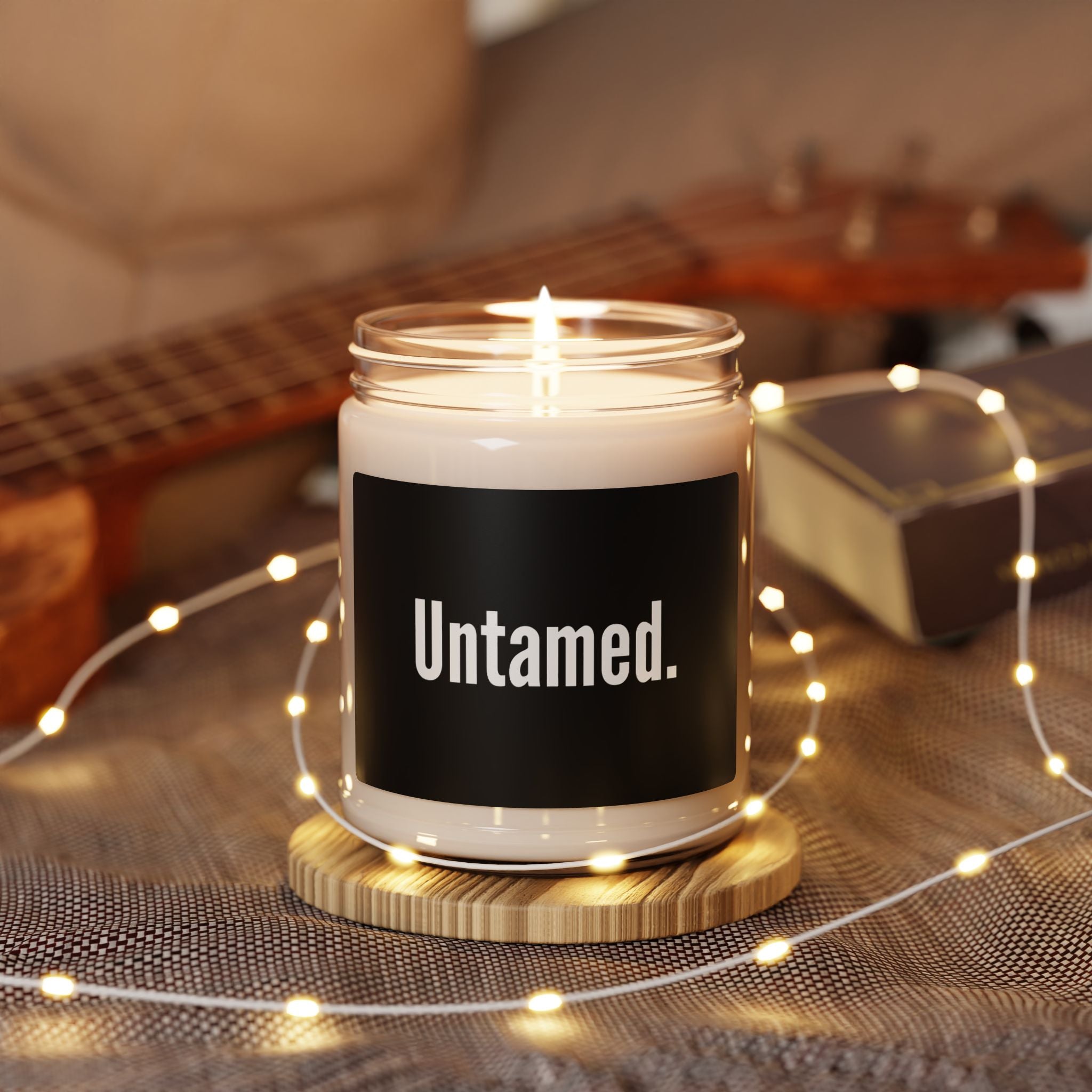 Untamed Scented Soy Candle - Relaxing Home Decor, Gift for Her, Spa Day Essential, Aromatherapy Boost, Self-Care Treat