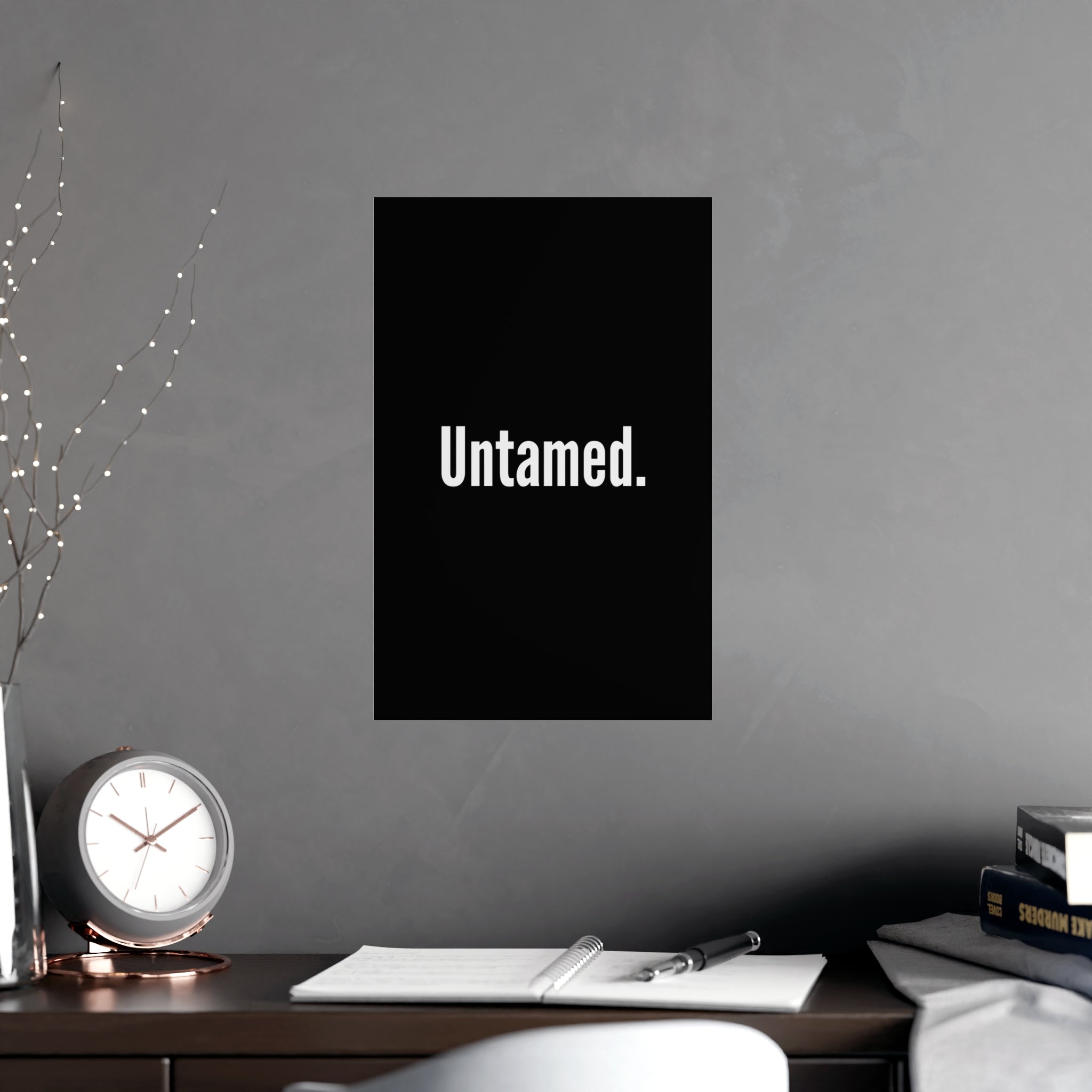 Vertical and Horizontal Matte Posters