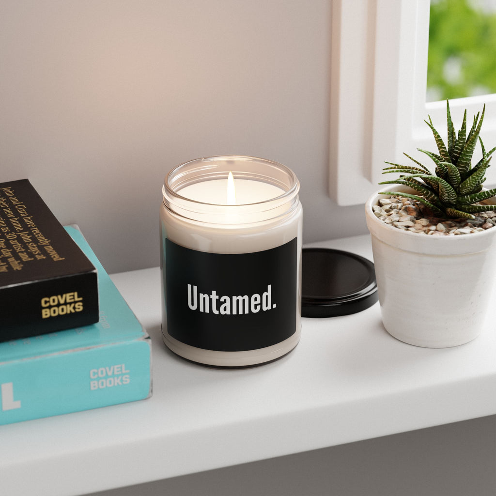 Untamed Scented Soy Candle - Relaxing Home Decor, Gift for Her, Spa Day Essential, Aromatherapy Boost, Self-Care Treat