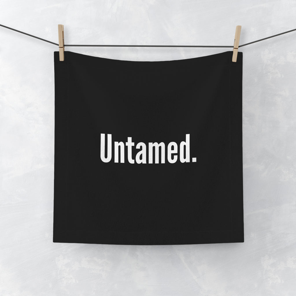 Trendy Face Towel, Stylish Bathroom Decor, Gift for Nature Lovers, Untamed Towel, Spa Essential, Home Accessory