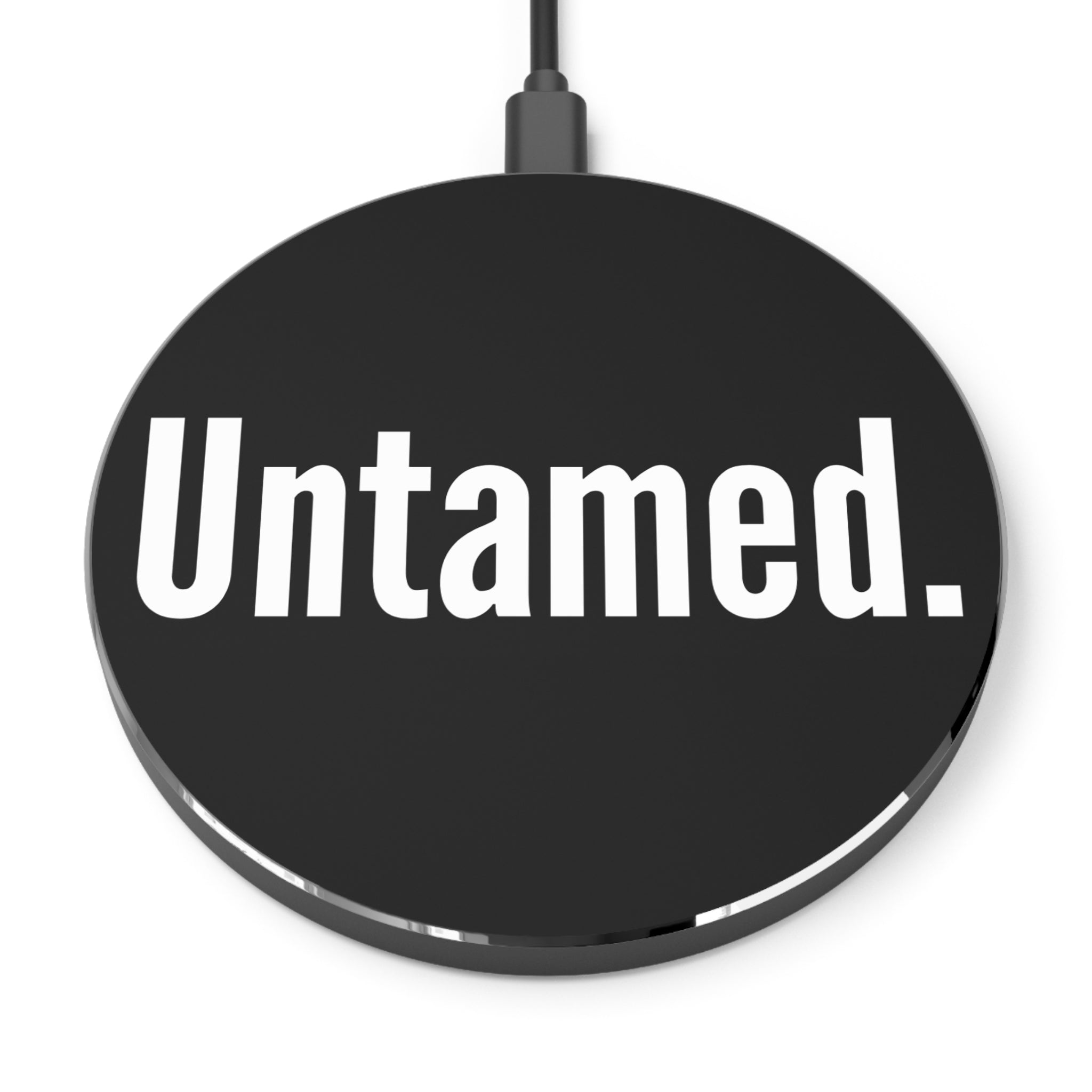 Untamed Wireless Charger - Fast Charging Dock, Minimalist Phone Charger, Unique Desk Accessory, Gifts for Tech Lovers, Modern Home Decor