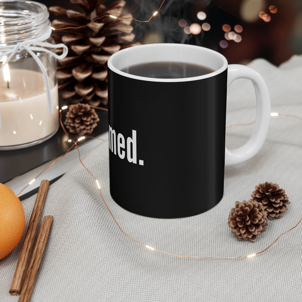 Stylish Ceramic Mug, Untamed Design, Perfect Gift for Coffee Lovers, Bold Statement Piece, Home Decor, Unique Birthday Present